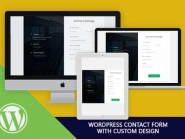 Sand It Solution do WordPress contact form with custom design