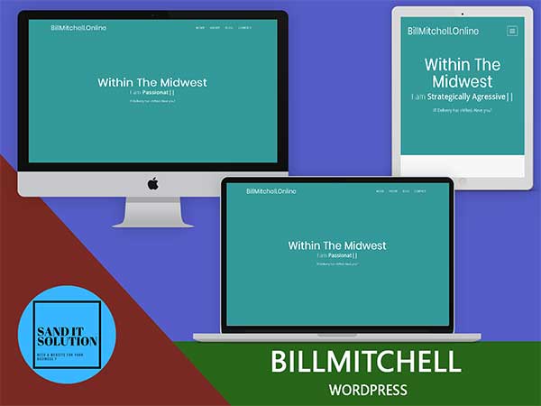 Billmitchell WordPress Project Designed, developed, and maintained by Sand IT Solution