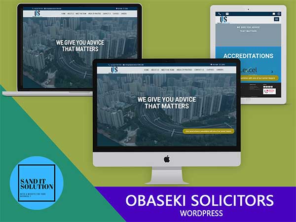Obaseki Solicitors WordPress Project Designed, developed, and maintained by Sand IT Solution